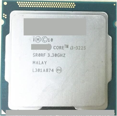 C I3-3225 I3 3225 Processor I HD Graphics 4000 (3M Cache ، 3.30 GHz) LGA1155 Desktop CPU in Saudi Arabia
