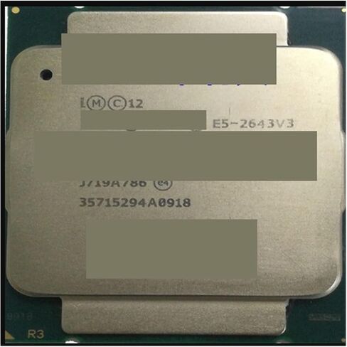 QS Version CPU E5-2643V3 3.40GHZ 20M 6-CORES 22NM E5 2643 V3 LGA2011-3 135W E5-2643 Processor 2643V3 in Saudi Arabia