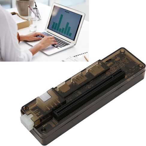 External Graphics Card Dock, Laptop External PCI E GPU Adapter, Independent Video Card Dock, 6 Pin, M.2 A E Key Data Cable, Laptop Docking Station for EXP GDC (M.2 A/E Key) in Saudi Arabia