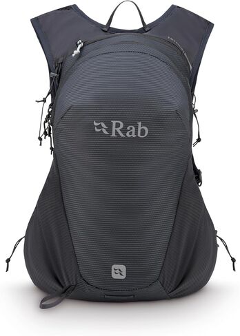 حزمة ترطيب Rab Nitron خفيفة الوزن - حزمة نهارية مريحة للمشي لمسافات طويلة والرحلات والركض - أنثراسيت - 25 لتر (طول الخلفية - متوسطة) in Saudi Arabia