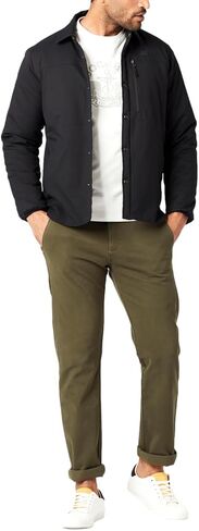 Dockers Men's Slim Fit Ultimate Chino with Smart 360 Flex, (New) (New) Egret Cream, 33W x 34L in Kuwait