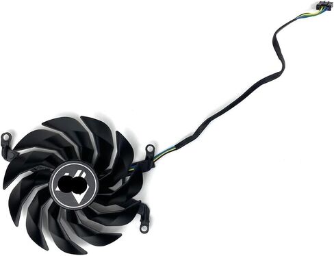 Cooling Fan 95mm 5pin T129215SU Compatible with RTX 3060 3070 3080 3090 Ti Video Card Fans(1pcs) in Saudi Arabia