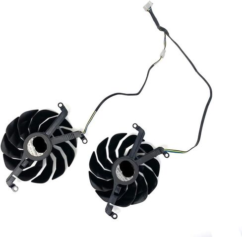 مروحة التبريد 95mm 5pin T129215SU متوافقة مع RTX 3060 3070 3080 3090 TI FOVY CARD MONS (1PCS) in Kuwait