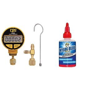 CPS-AO-42500-08 Products VG200 Portable Digital Vacuum Gauge, LCD, Atmospheric to 0 microns