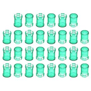 PATIKIL 3mm Emitting Diode Holder, 30 Pack LED Holder Clip Mounting Bracket Socket Cap for Lamp Bulb Bezel Mount Panel LED Display, Transparent