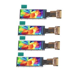 4PCS 0.96in TFT Color Screen SPI Interface ST7735S Driver LCD Display Module IPS Screen Color 80x160 HD Resolution IPS Display Module Welding Type Display Screen
