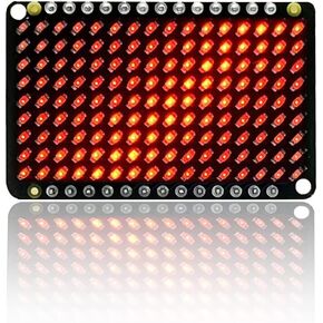 PWM LED Matrix Driver IS31FL3731 and 9x16 Grid LEDs for Arduino DIY Kits (Red) in Saudi Arabia