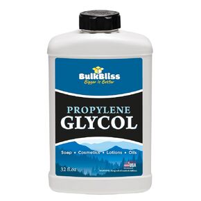 Bulk Bliss Propylene Glycol Food Grade 1 Gallon - USP Grade for Skin, Cosmetics, Humidors, Snow Globes (128 oz)
