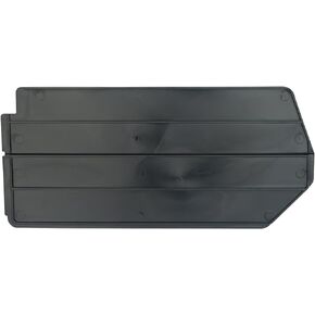 Akro-Mils 40239 Lengthwise Plastic Divider for 30239 AkroBin Storage Bins, Black, (6-Pack)