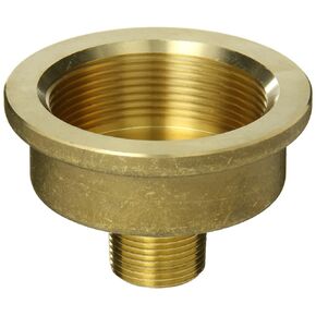 Justrite 08181 Brass Drum Vent Adapter, for 3/4" Bung Opening