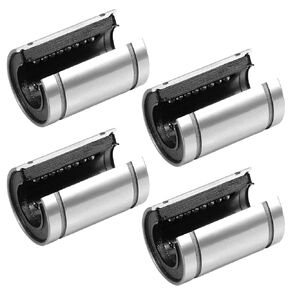 uxcell LM25UUOP Linear Ball Bearings Open Type, 25mm Bore Dia, 40mm OD, 59mm Length (Pack of 4)