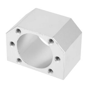 DSG25H Aluminum Ballscrew Nut Bracket,SFU2505 / SFU2510 Ballscrew Nut Housing Seat Mount Holder,Sturdy And Durable,for Lathes,Grinding Machines,Milling Machines,Drilling Machines