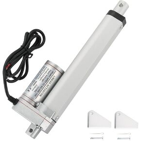 المحرك الخطي MAOPINER DC12V 12 بوصة مع دعامة تثبيت 900N(202lbs) أقصى رفع 10 مم/ثانية لكرسي طاولة التلفاز رفع سرير التدليك المحرك الخطي للأريكة الكهربائية