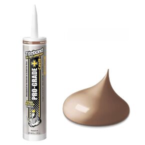 Titebond 10.1 Oz. Pro-Grade 8451 Siliconized Acrylic Water-Based Plus Caulk - Cedar Tan