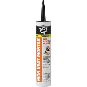 DAP 7079818854 High Heat Mortar Fire Stop Caulk, 10 Fluid Ounces, Black in Saudi Arabia