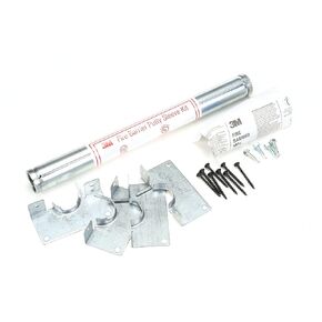 3M Fire Barrier Putty Sleeve Kit DT 100, 1 in Round, 1/case