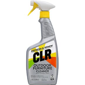 CLR Outdoor Furniture Cleaner, Cleans and Protects Outdoor Surfaces - Works on Fabric, Wood, Wicker, PVC, Plastic and More (26 oz)