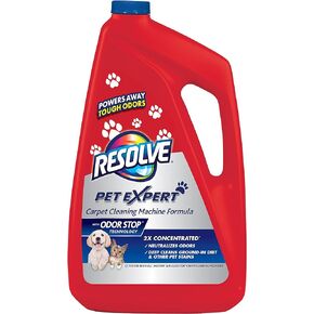 Resolve Carpet Cleaner for Steam Machines, Safe for Bissell, Hoover & Rug Doctor, Carpet Cleaner Solution, Pet Stain and Odor Remover, 48 Fl Oz