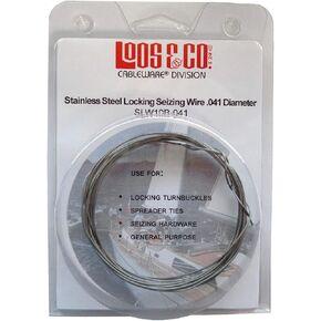 Los & Co. Cableware Division SLW10B-041 سلك قفل أمان من الفولاذ المقاوم للصدأ، بكرة بطول 10 أقدام in Kuwait