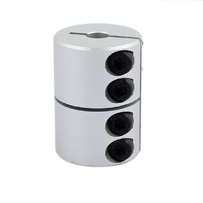 uxcell 12mm to 14mm Shaft Coupling 45mm Length 32mm Diameter Coupler Aluminum Alloy Joint Motor for 3D Printer CNC Machine DIY Encoder