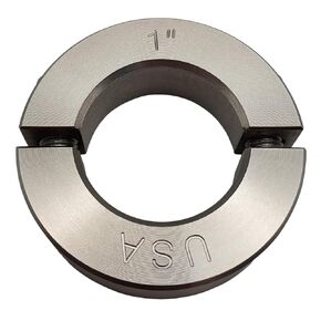 1.00" Bore Diameter - Clamping Two Piece Shaft Collar - 303 Stainless Steel (4 Pack)