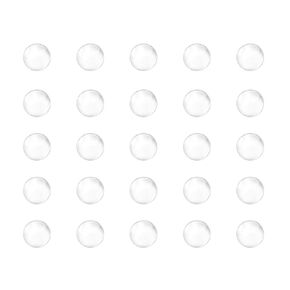 250pcs Glass Ball Boiling Stones 6mm Soda Lime Glass Beads for Bottle Shaking Mixing, Clear