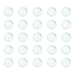 150pcs Glass Ball Boiling Stones 9mm Soda Lime Glass Beads for Bottle Shaking Mixing, Clear