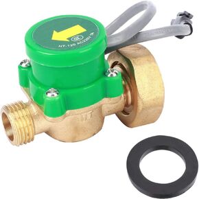 HT 120 Water Pump Flow Sensor Switch AC 220V 0.5A G1"-3/4" Thread for Shower Low Water Pressure Solar Heater Water Circulation