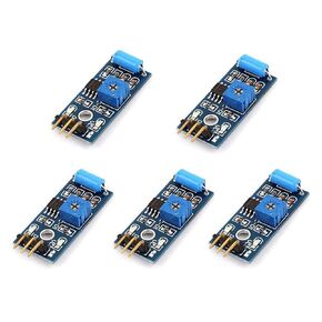 SW-420 وحدة استشعار الاهتزاز المغلقة عادة، وحدة استشعار الإنذار، مفتاح الاهتزاز 5pcs