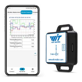 [Ble Vibration Sensor ] WTVB01-BT50 Ble Wireless MPU6050 Multi-Connect Vibration Sensor, 100Hz Output 3-axis (Vibration Displacement + Vibration Speed + Vibration Angle + Vibration Frequency)