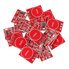 20PCS TTP223 Capacitive Touch Switch Button Sensor Module Self Locking for Arduino…