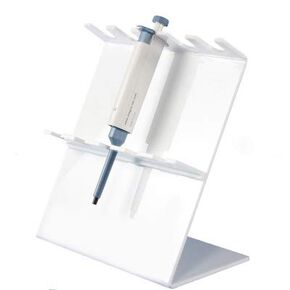 MUHWA Scientific Pipettor Stand Pipette Rack Laboratory Pipette Stand 5 Place