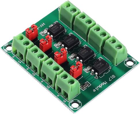 3 قطعة PC817 4 قناة Optocoupler عزل مجلس محول جهد كهربي 3.6-30 فولت سائق وحدة كهروضوئية معزولة in Saudi Arabia