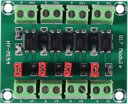 3 قطعة PC817 4 قناة Optocoupler عزل مجلس محول جهد كهربي 3.6-30 فولت سائق وحدة كهروضوئية معزولة in Saudi Arabia
