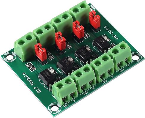 3 قطعة PC817 4 قناة Optocoupler عزل مجلس محول جهد كهربي 3.6-30 فولت سائق وحدة كهروضوئية معزولة in Saudi Arabia