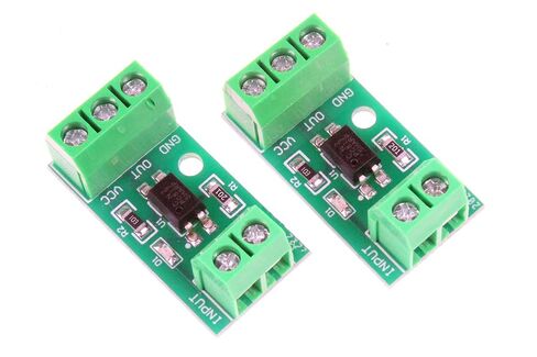 1-قناة PC817 وحدة عزل Optocoupler عازل ضوئي إلكتروني عزل الإشارة ومضاد للتداخل 3-5V 12V 24V (حزمة من 2) (3-5V) in Kuwait
