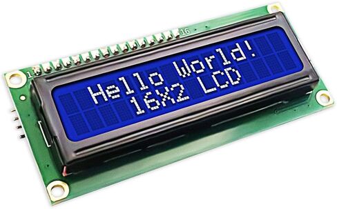 I2C LCD 1602 Display HD44780 محول الواجهة التسلسلية مع IIC/ I2C/ TWI LCD، متوافق مع Arduino R3 Mega 1 قطعة شاشة زرقاء 16 × 2 in Kuwait