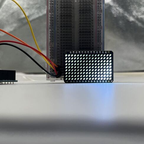 PWM LED Matrix Driver IS31FL3731 and 9x16 Grid LEDs for Arduino DIY Kits (Red) in Saudi Arabia