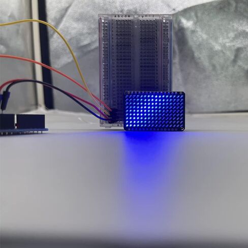 PWM LED Matrix Driver IS31FL3731 and 9x16 Grid LEDs for Arduino DIY Kits (Red) in Saudi Arabia