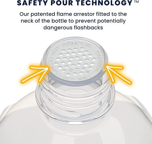 American Ethanol Ultra High Purity Denatured Alcohol (CDA-12A) - 200 Proof Ethyl Alcohol with n-Heptane - 4 x 1 Quart Bottles in Kuwait