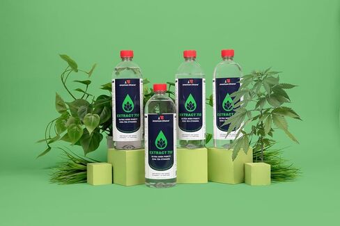 American Ethanol Ultra High Purity Denatured Alcohol (CDA-12A) - 200 Proof Ethyl Alcohol with n-Heptane - 4 x 1 Quart Bottles in Kuwait