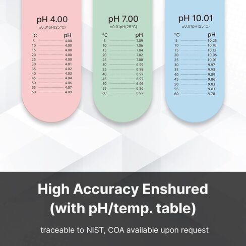 Apera Instruments pH Probe Electrode Sensor Care Maintenance Kit, Including pH 4/7/10 buffers, 3M KCL Soaking Solution, Probe Cleaning Solution, a CalPod Solution Organizer (AI1170) in Saudi Arabia