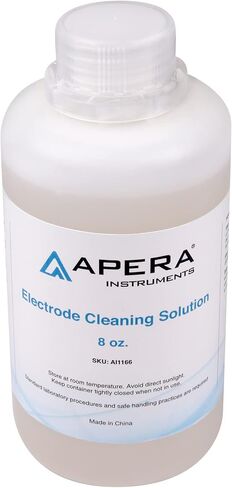 Apera Instruments pH Probe Electrode Sensor Care Maintenance Kit, Including pH 4/7/10 buffers, 3M KCL Soaking Solution, Probe Cleaning Solution, a CalPod Solution Organizer (AI1170) in Saudi Arabia