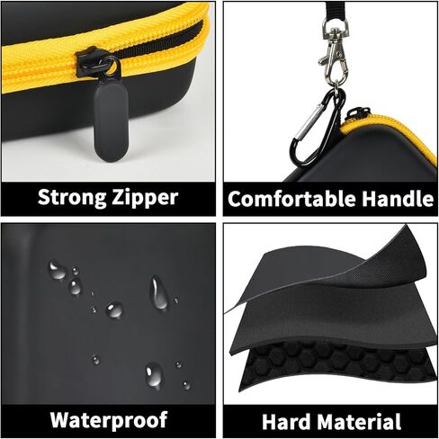 حافظة متوافقة مع كاشف الإشعاع النووي Geiger Counter لمقياس الجرعات الإشعاعية FNIRSI مع شاشة LCD، حامل تخزين منظم حمل للملحقات (صندوق فقط) in Kuwait