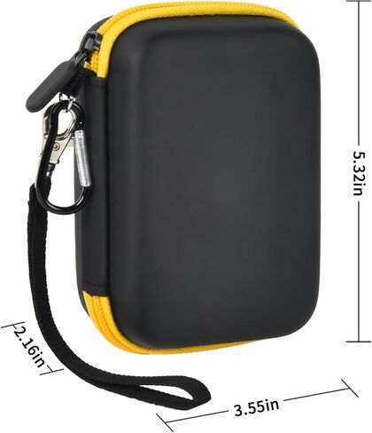 حافظة متوافقة مع كاشف الإشعاع النووي Geiger Counter لمقياس الجرعات الإشعاعية FNIRSI مع شاشة LCD، حامل تخزين منظم حمل للملحقات (صندوق فقط) in Kuwait