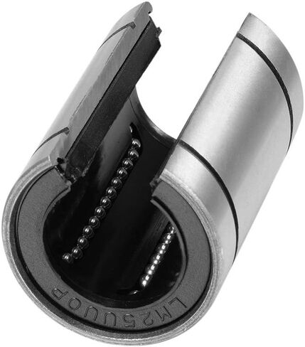 uxcell LM25UUOP Linear Ball Bearings Open Type, 25mm Bore Dia, 40mm OD, 59mm Length (Pack of 4) in Kuwait