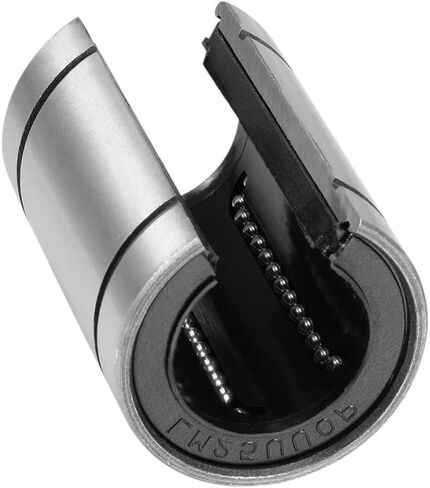 uxcell LM25UUOP Linear Ball Bearings Open Type, 25mm Bore Dia, 40mm OD, 59mm Length (Pack of 4) in Kuwait