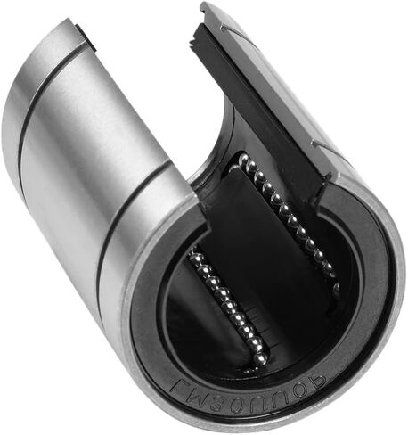uxcell LM25UUOP Linear Ball Bearings Open Type, 25mm Bore Dia, 40mm OD, 59mm Length (Pack of 4) in Kuwait