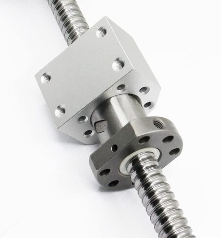 Zeberoxyz 1 قطعة SFU1605 ballscrew الجوز قطر 16 مللي متر 5 مللي متر الملعب الكرة المسمار الجوز واحد ل 1605 الجوز الإسكان قوس CNC نحت أجزاء آلة in Saudi Arabia