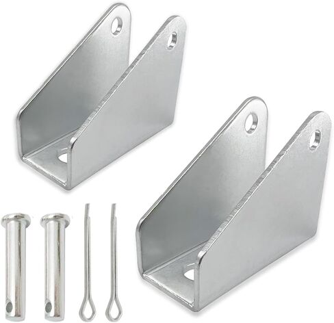 2 PCS Linear Actuator Mounting Brackets, Silver Heavy Duty Metal Mounting Brackets for Linear Actuator (H-Shape) in Saudi Arabia